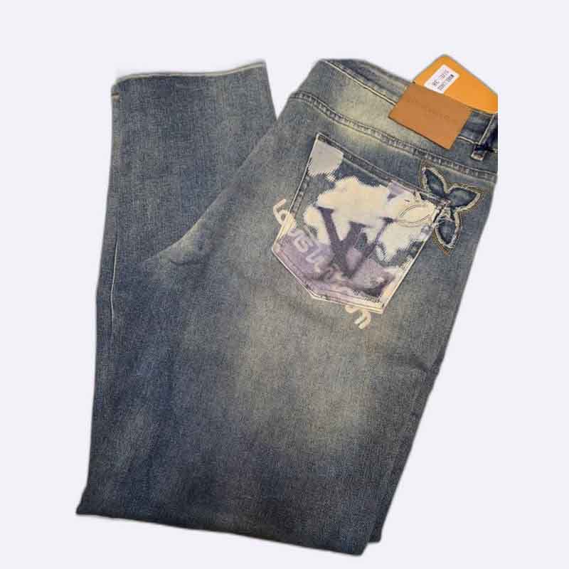 Louis Vuitton Graphic Denim Jeans