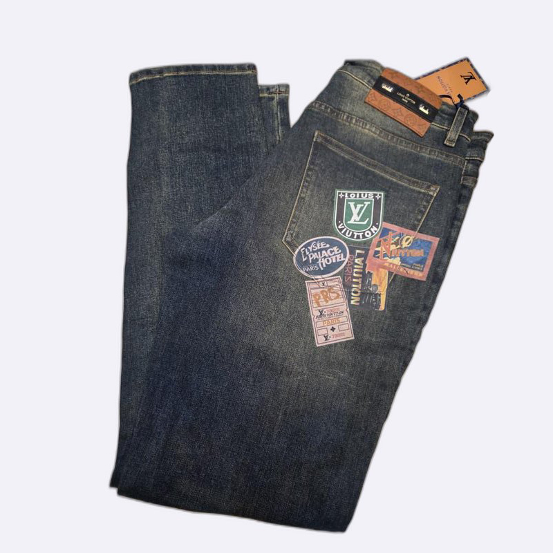 Louis Vuitton Paris Orange Label Jeans