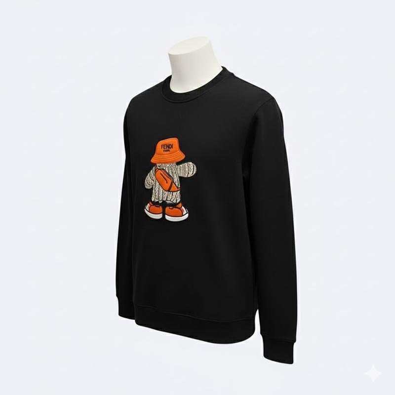 Designer Graphic Crewneck Sweatshirt Bundle