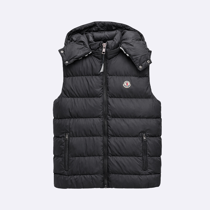 Moncler Padded Hooded Vest - Stylish Layering