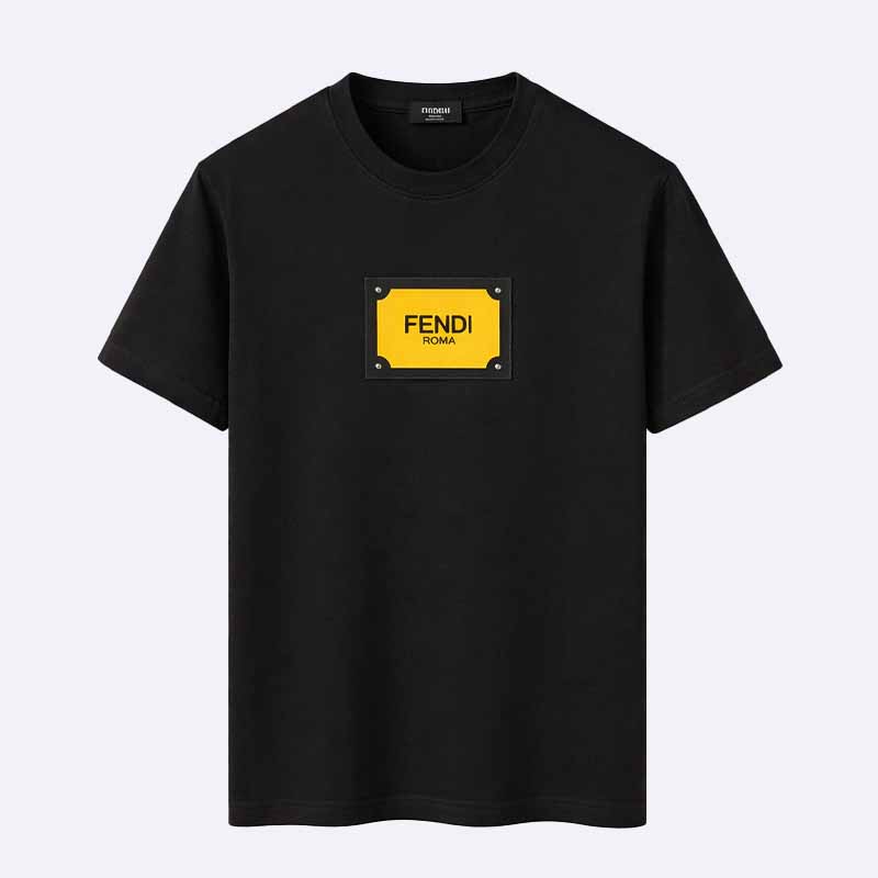 Fendi Logo Patch T-Shirt