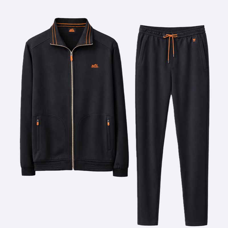 Hermes Men Zipped Tracksuit