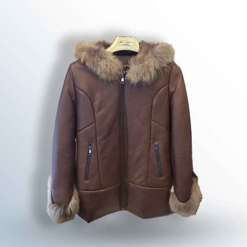 New Tella Visone jacket with fox fur