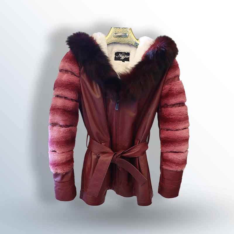 Fox Fur Jacket with Nutria