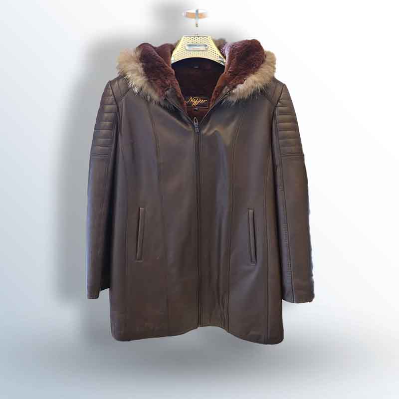 New Tela Fox Fur Jacket with Rex Muzzle