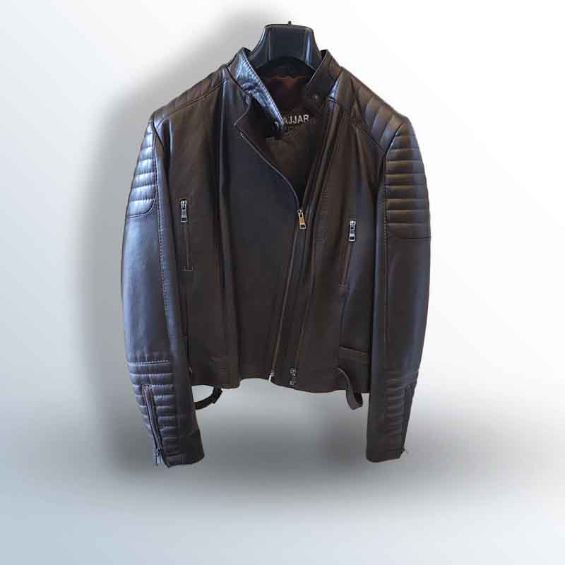 Harley Jacket with Natural Fur