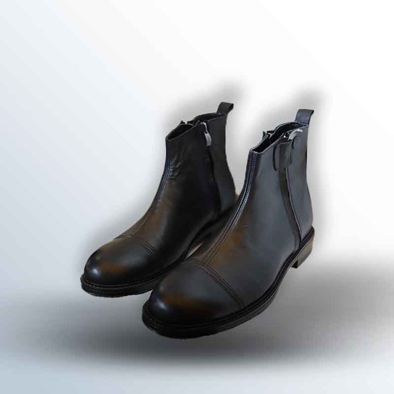 Leather men's boots