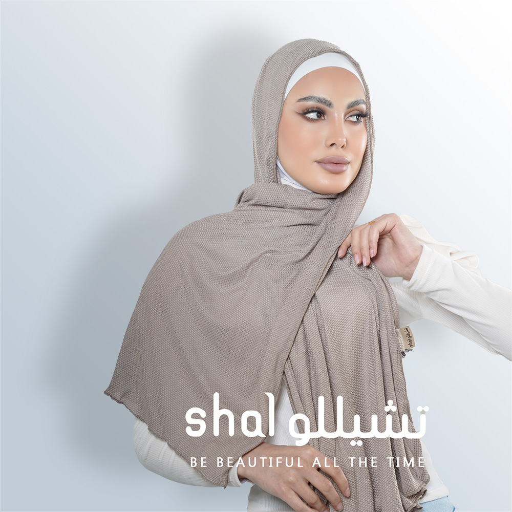 Kuwaiti beehive shawl