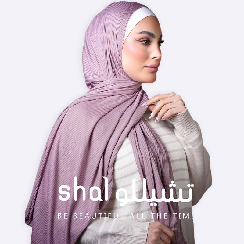 Kuwaiti striped selina 2 Hijab