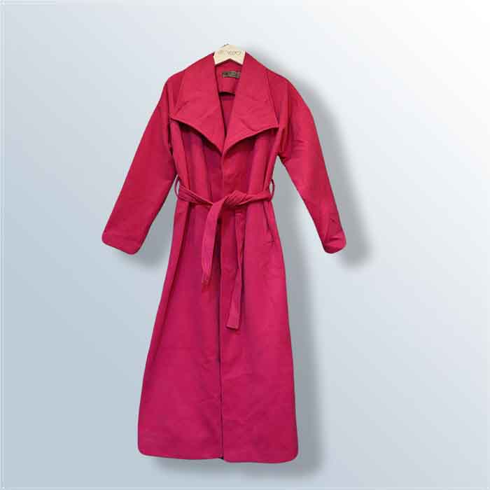 Wool Wrap Coat