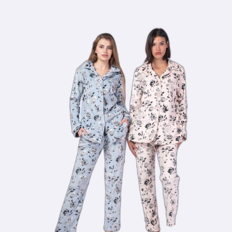 Floral Print Women's Pajama Set