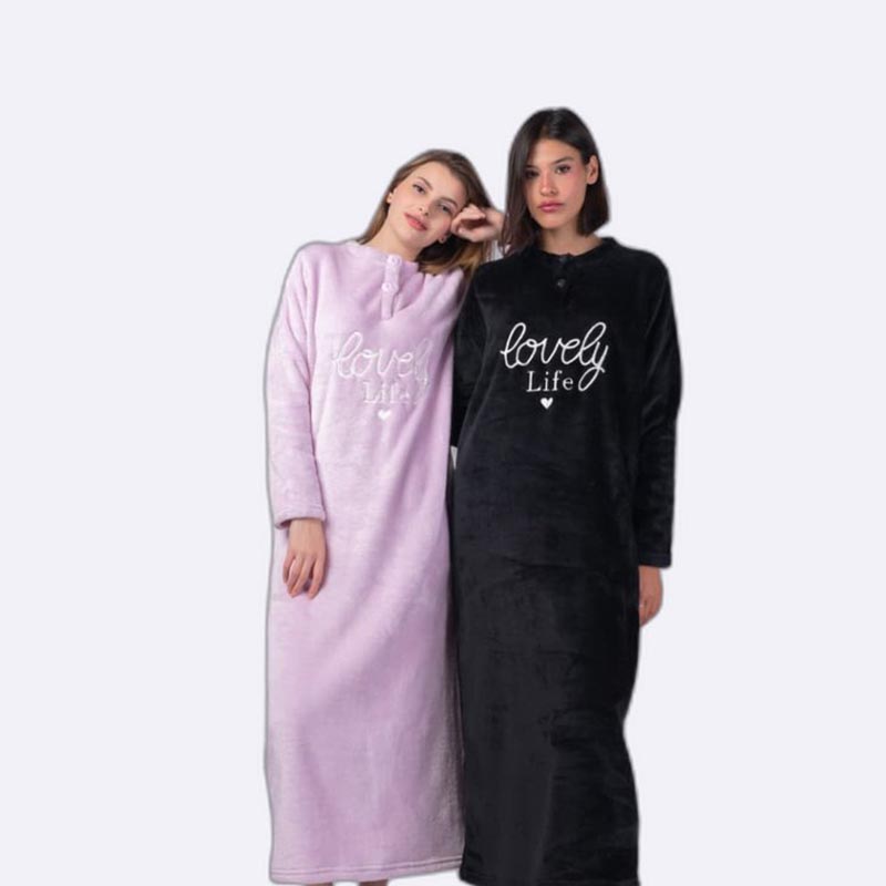 Lovely Life Plush Lounge Dress