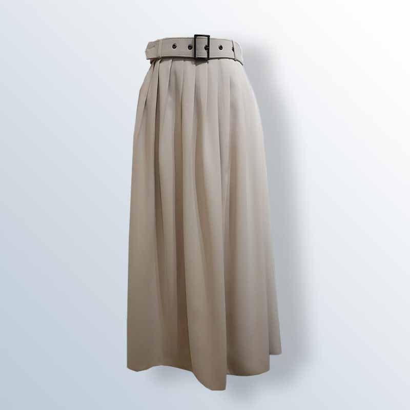 Women's skirt with belt