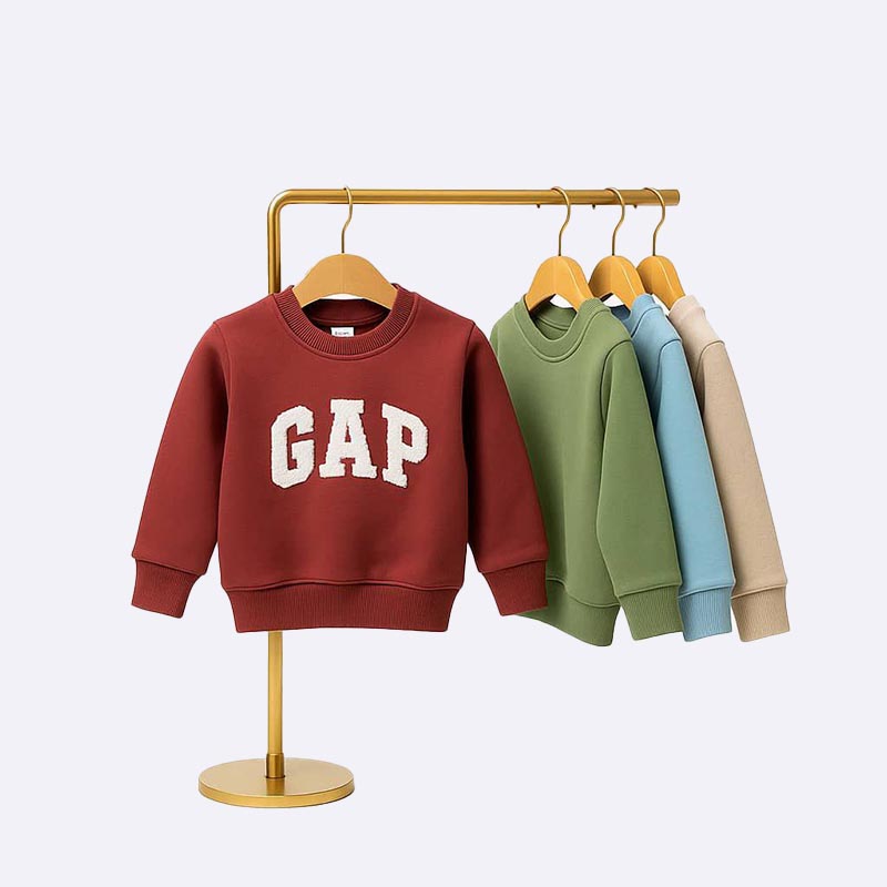 Kids' GAP Logo Crewneck Sweatshirt