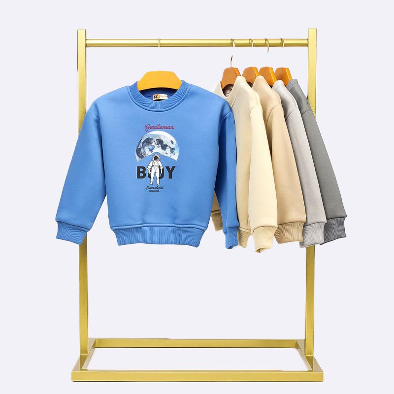 Baby/Toddler Astronaut Print Crewneck Sweatshirt