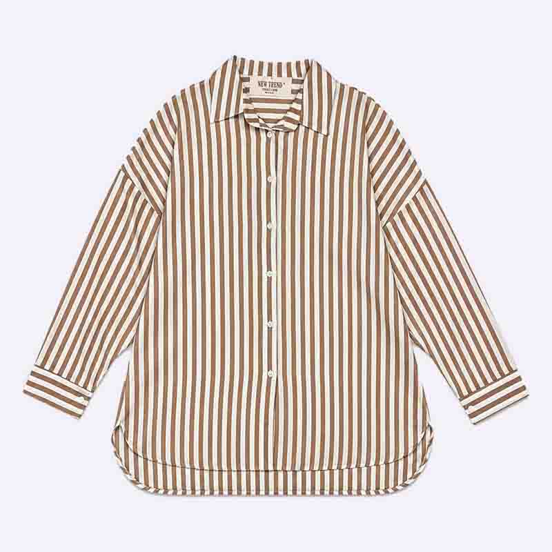 Women’s Striped Oversized Shirt