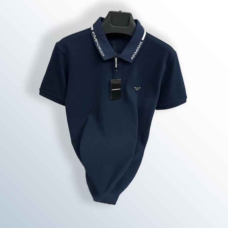ARMANI Men's Polo Sweater