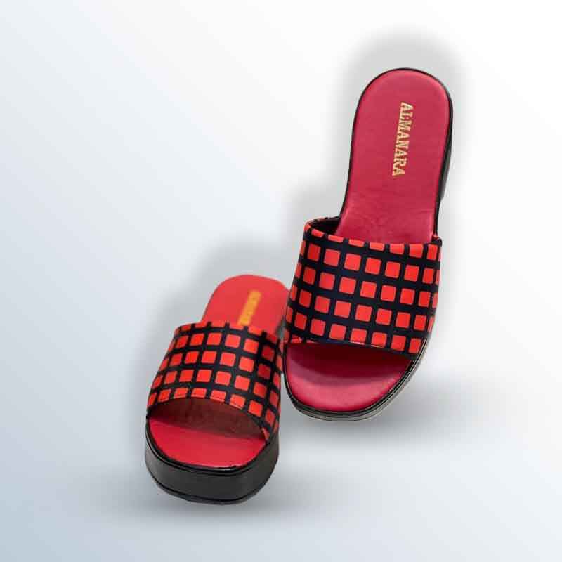 Casual Slip-On Sandals with Chunky Heel