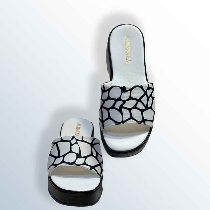 Casual Slip-On Sandals with Chunky Heel