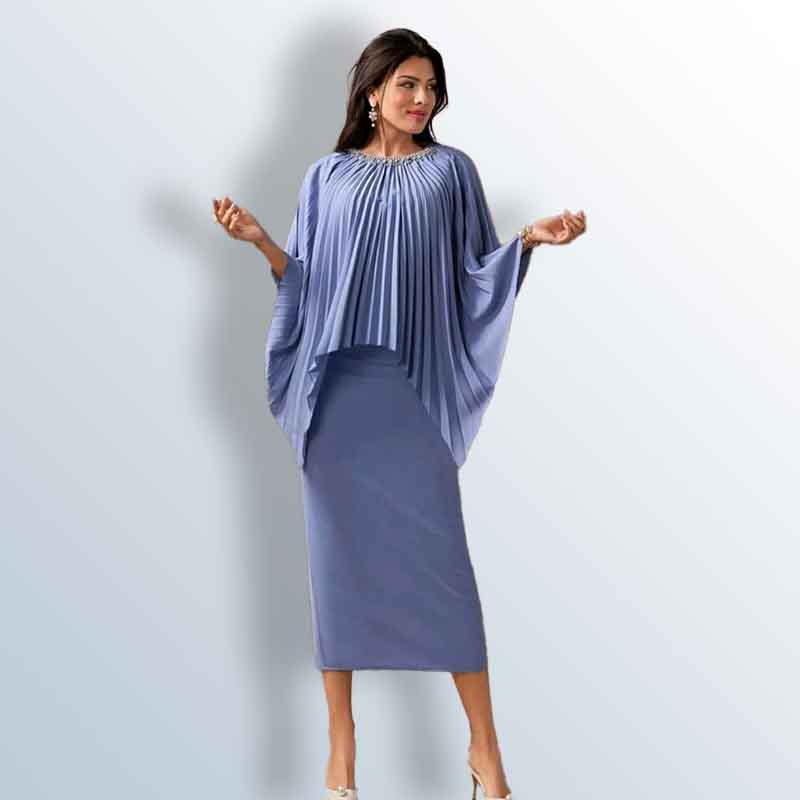 Tiered dress with Swarovski stones