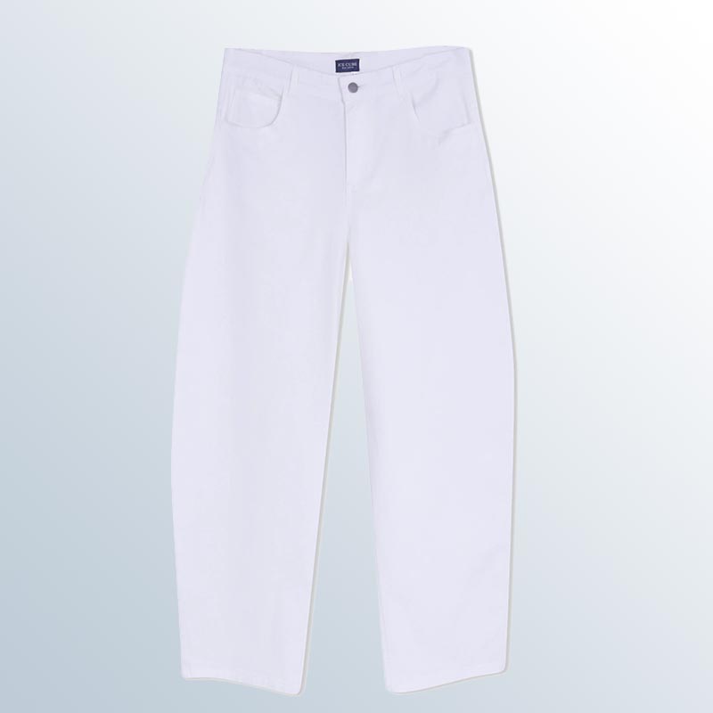 Women's front pleated pants