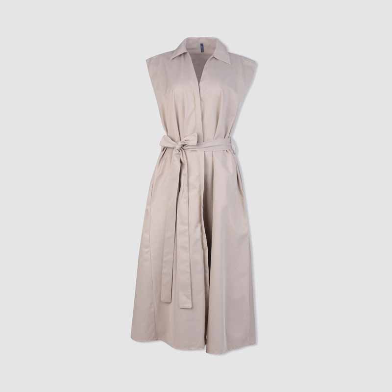 Women's Belted Shirt Dress