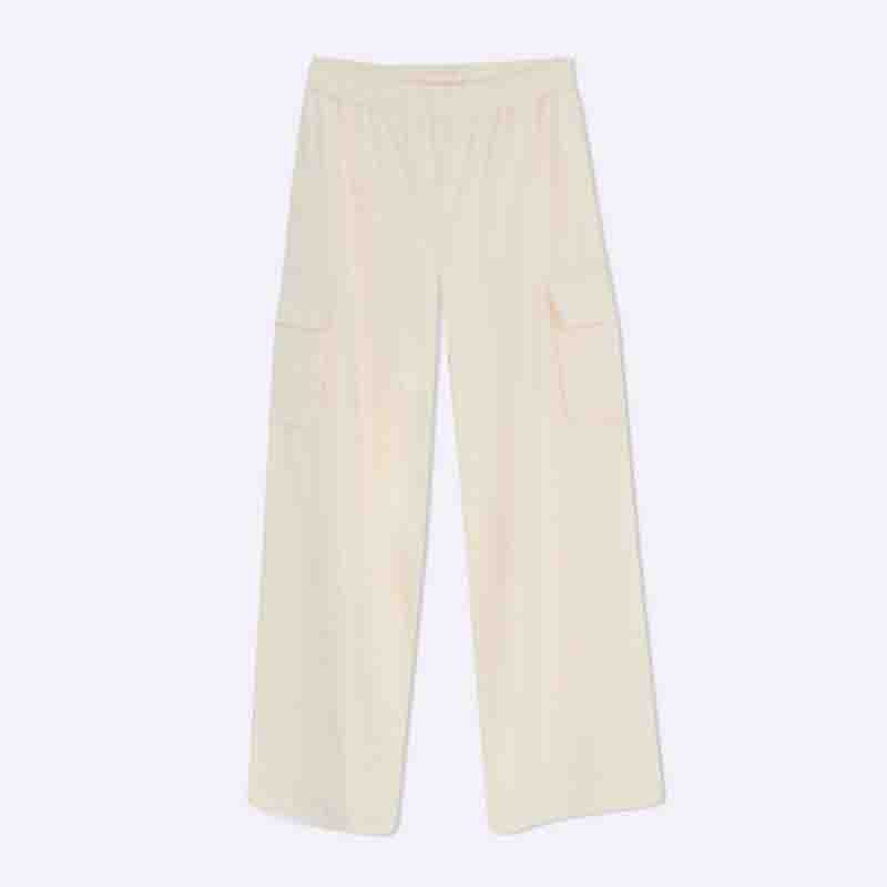 Women's Cargo Pants Cotton Blend Comfortable Wide Leg Trousers