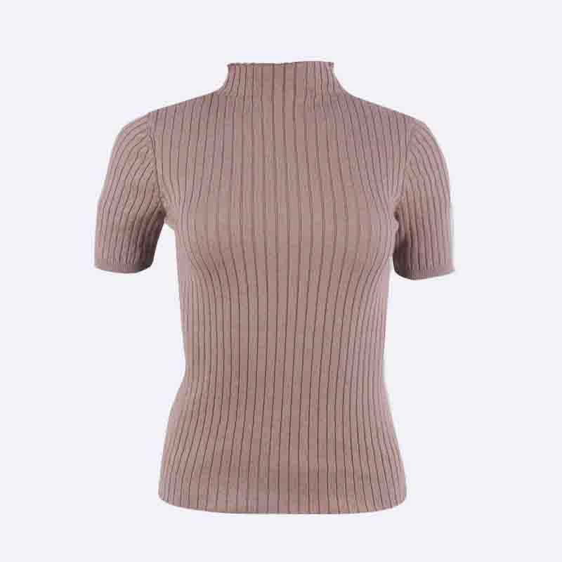 Cable Knit Mock Neck Pullover