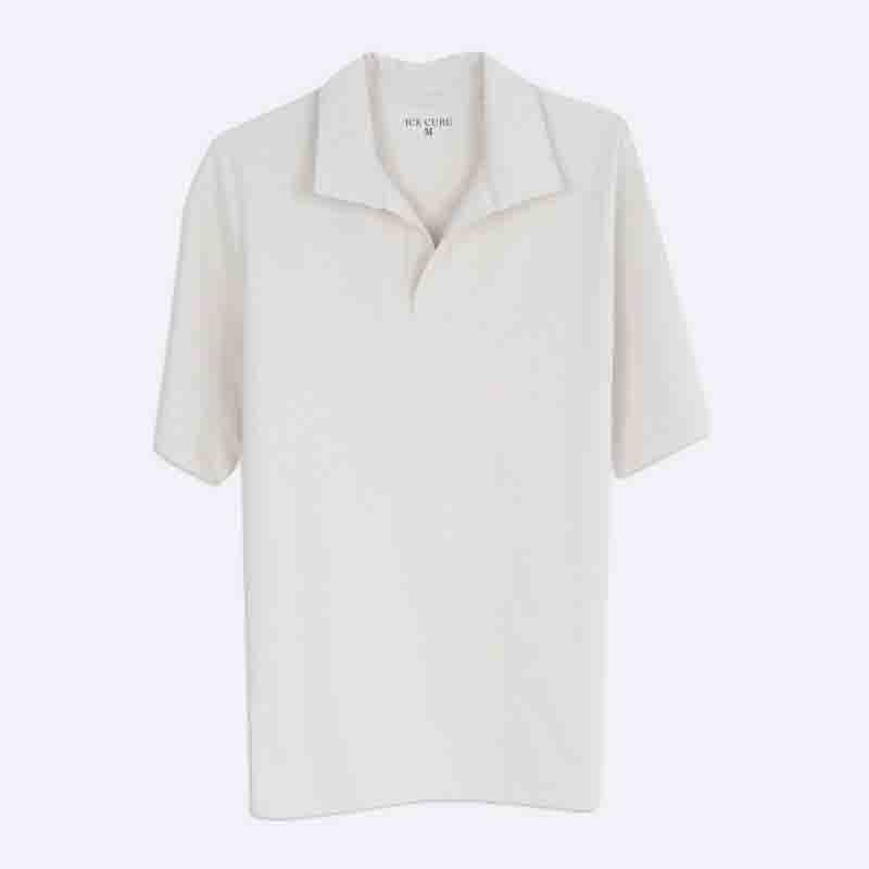 Men's Short Sleeve Crewneck T-Shirt with Detail