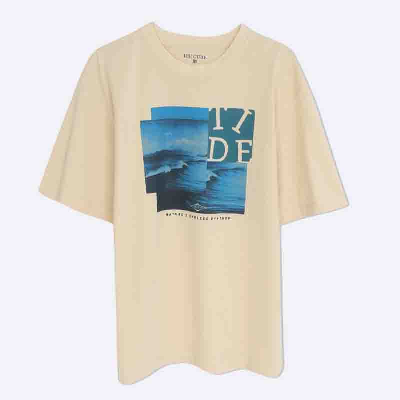 Men's Pure Cotton Plain T-Shirt
