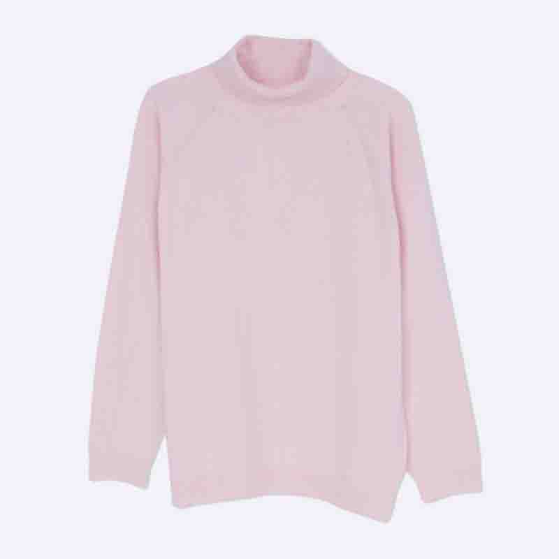 HIGH NECK KNIT SWEATER