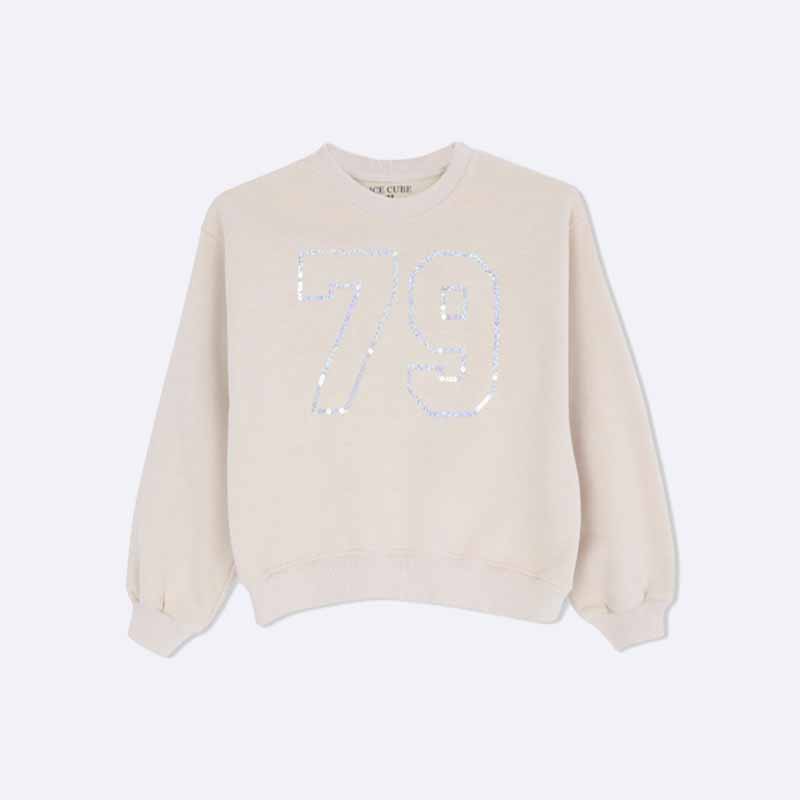 Girls' Graphic Print Sweatshirt