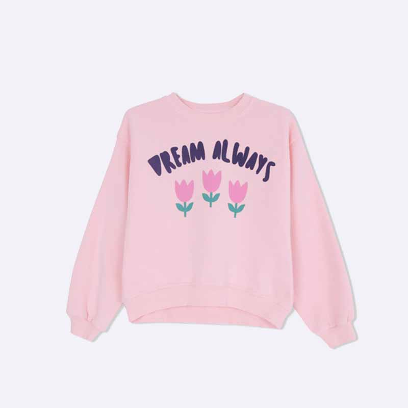Girls' Graphic Print Sweatshirt