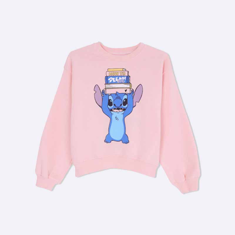 Girls' Graphic Print Sweatshirt