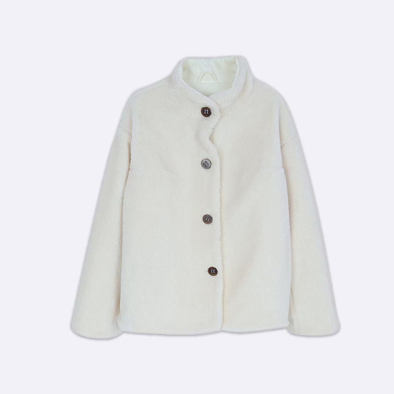 Women's fur-lined jacket