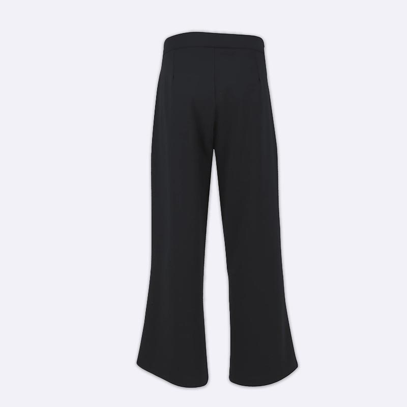 Wide-leg, tight-fitting elastic pants