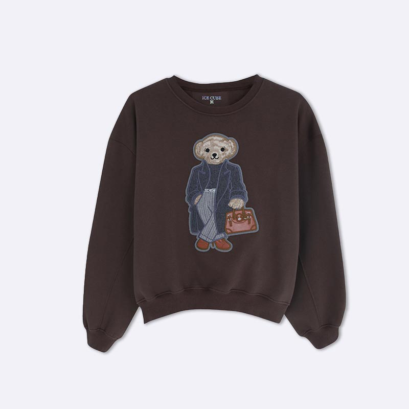 Women's Bear Graphic Blend Sweatshirt
