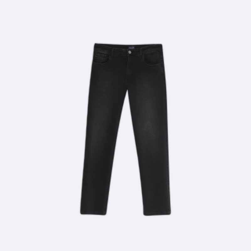 Black Stretch Denim for Men