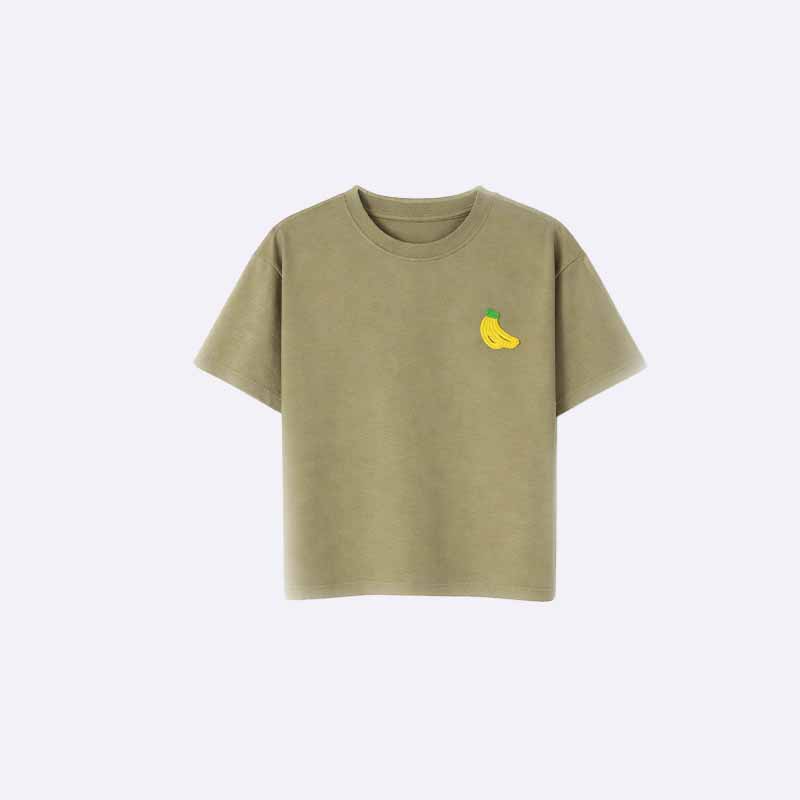 Girl’s Boxy Drop-Shoulder Graphic Tee