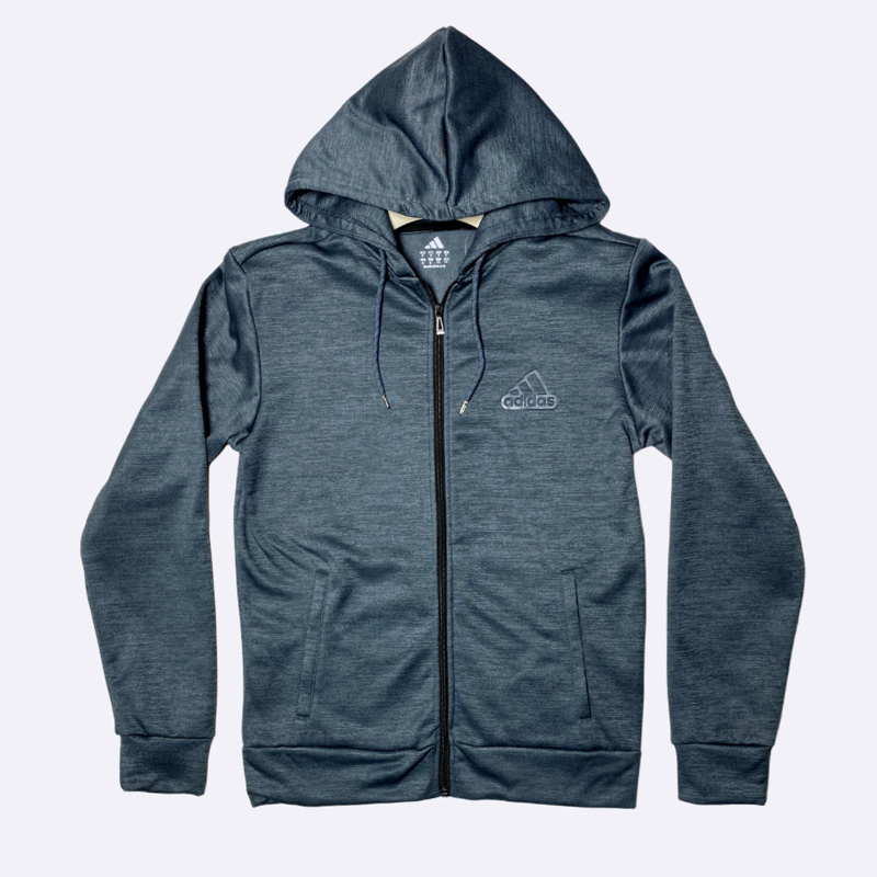 Full-Zip Hooded Track Jacket