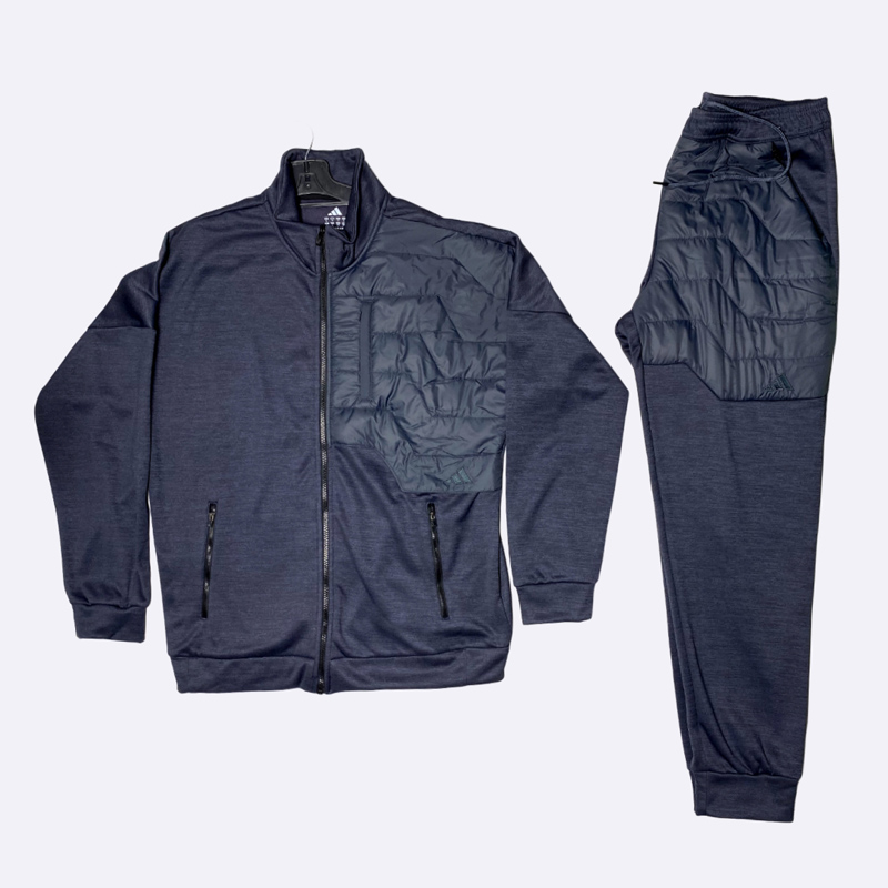 Men's Padded Panel Tracksuit Set