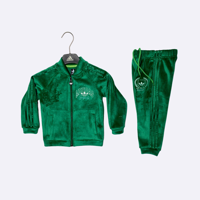 Adidas Originals Velour Tracksuit (Girl's)