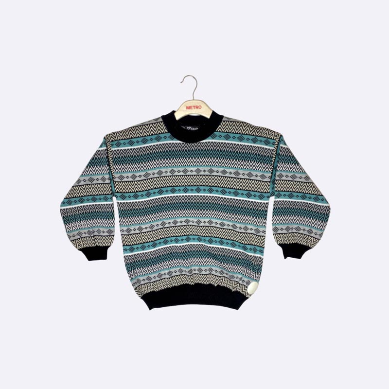 Women's Fair Isle / Jacquard Pattern Knit Sweater