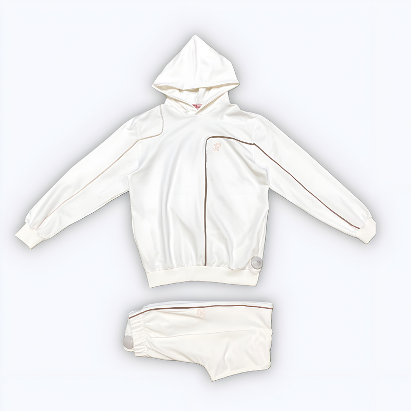 Women's Two-Piece Set – Hoodie & Shorts