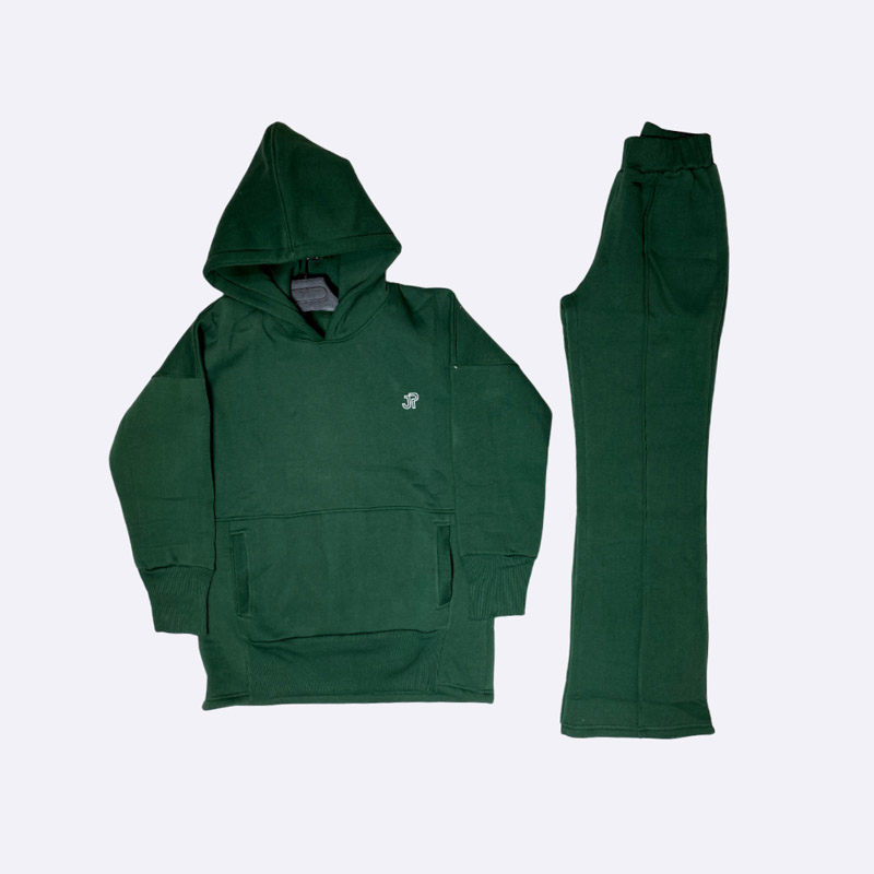 Cozy Chic Women's Hoodie and Flare Pant Set