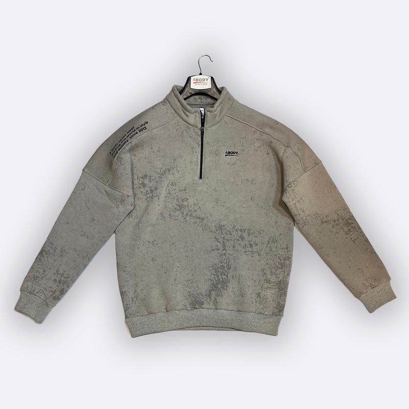 Men's Half-Zip Fleece Sweatshirt