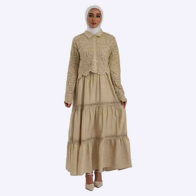 Crochet Jacket and Dress Set