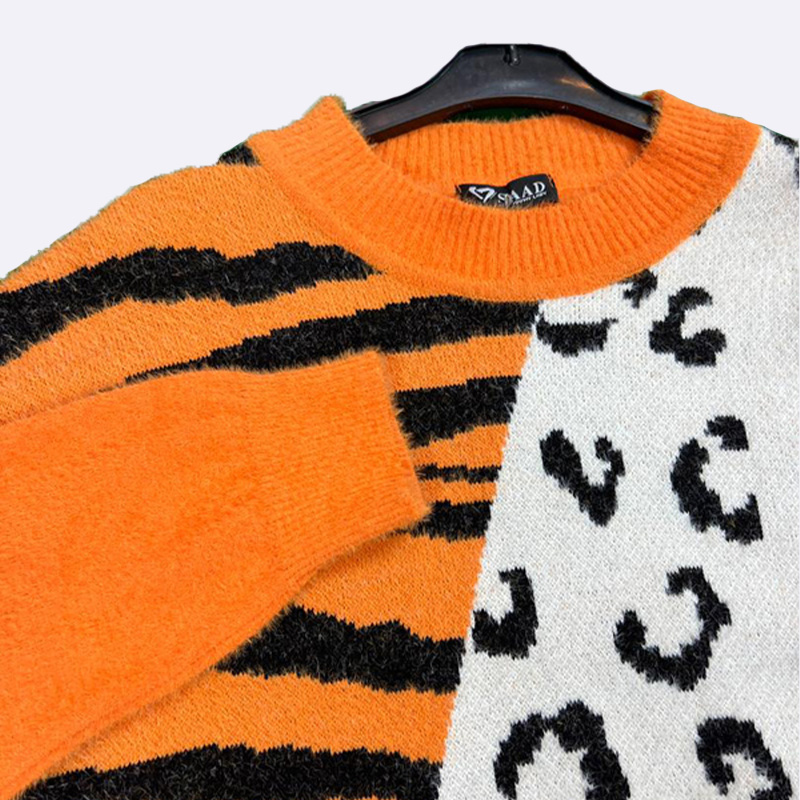 Wild Instincts Colorblock Sweater