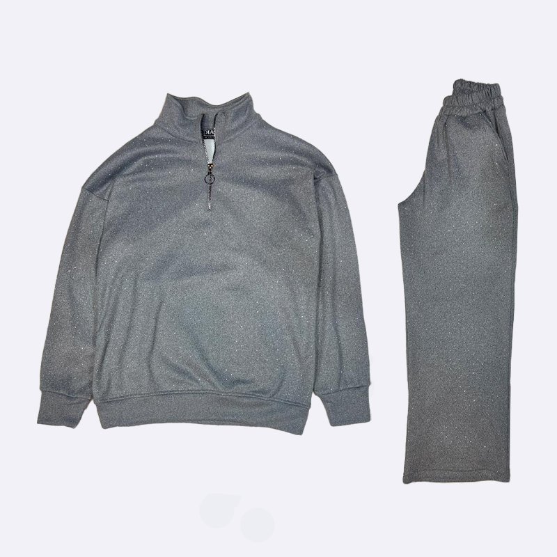 Sparkle Lounge Set - Women's Casual Co-ord