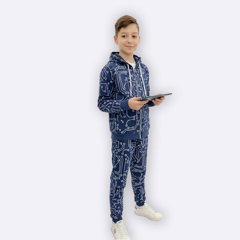 Kids Fleece Hoodie & Pants Set